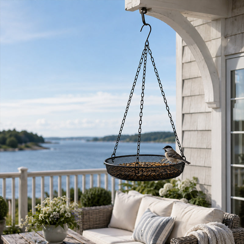 Hanging Bird Feeder Tray