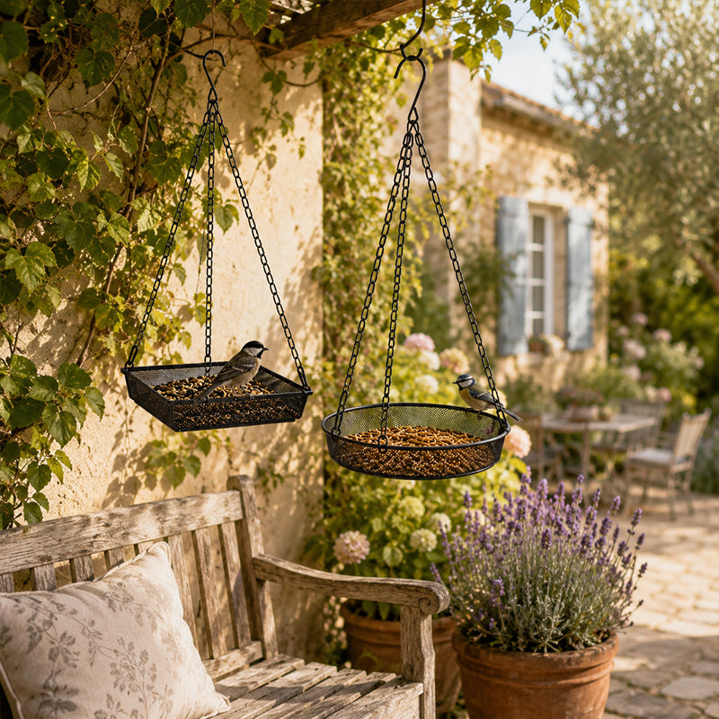 Hanging Bird Feeder Tray