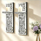 ✨🕯️2-Piece Crystal Mirror-Finish Bow Wall Lamps: Aesthetic Home Decor for the Living Room