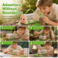 🐞4 Pcs Kids Bug Catcher Set, Includes Cage, Tweezers, Magnifier, Bottle and Bug Clip, Portable Nature Exploration Kit, Educational Outdoor Toy, Science Kit