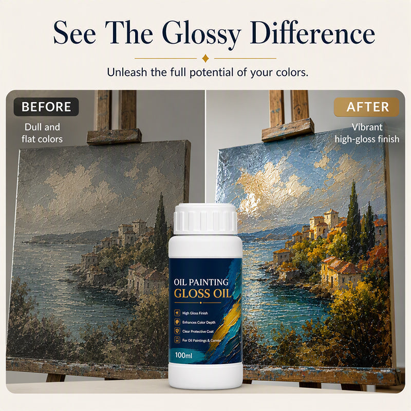 🎨Gloss Boost Painting Varnish💧