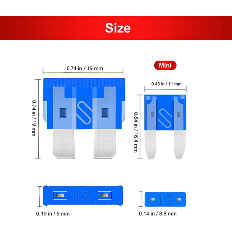 🔌🚗 50% OFF! Car Fuse Assortment Kit – Micro, Mini & Standard blade fuses, colour‑coded for easy ID. 100‑300 pcs – be prepared for any electrical fault! 🔧✨