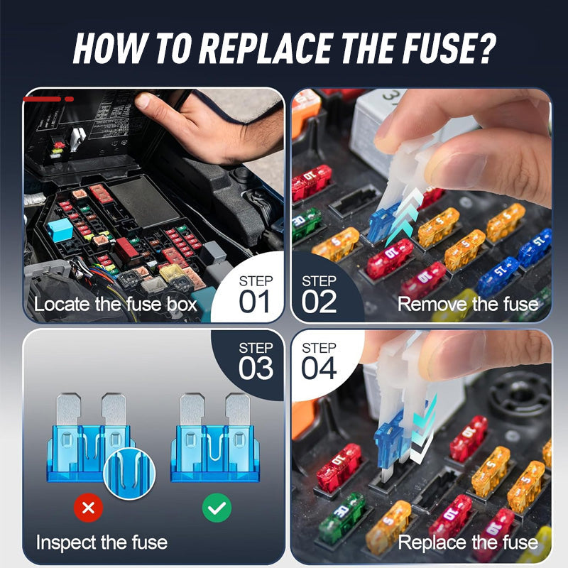 🔌🚗 50% OFF! Car Fuse Assortment Kit – Micro, Mini & Standard blade fuses, colour‑coded for easy ID. 100‑300 pcs – be prepared for any electrical fault! 🔧✨