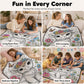 🎨DIY Kids' Coloring Blanket