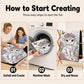 🎨DIY Kids' Coloring Blanket