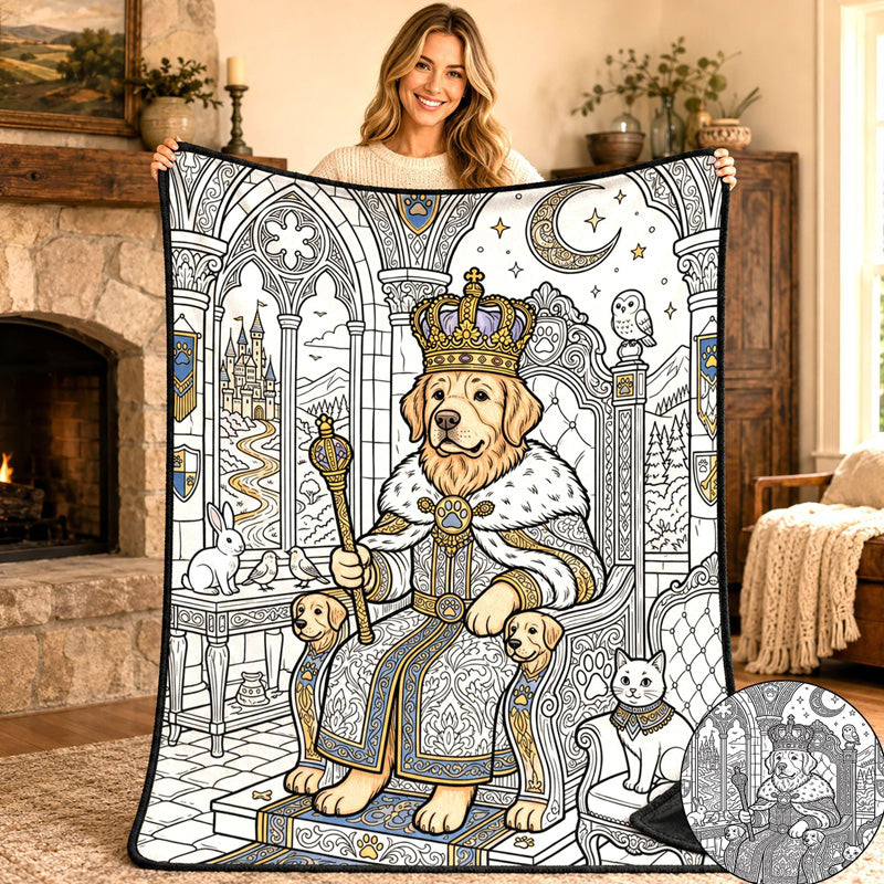 🎨DIY Kids' Coloring Blanket