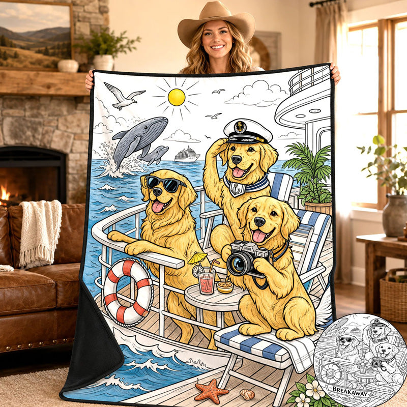🎨DIY Kids' Coloring Blanket
