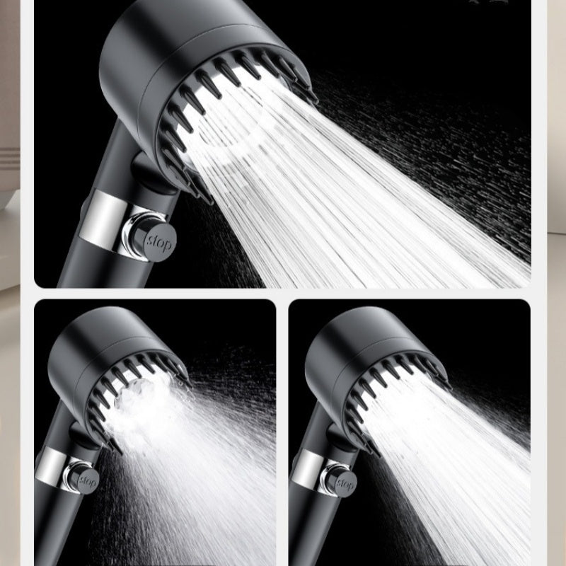 High Pressure Filtered Shower Head with Massage Brush
