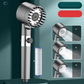 High Pressure Filtered Shower Head with Massage Brush