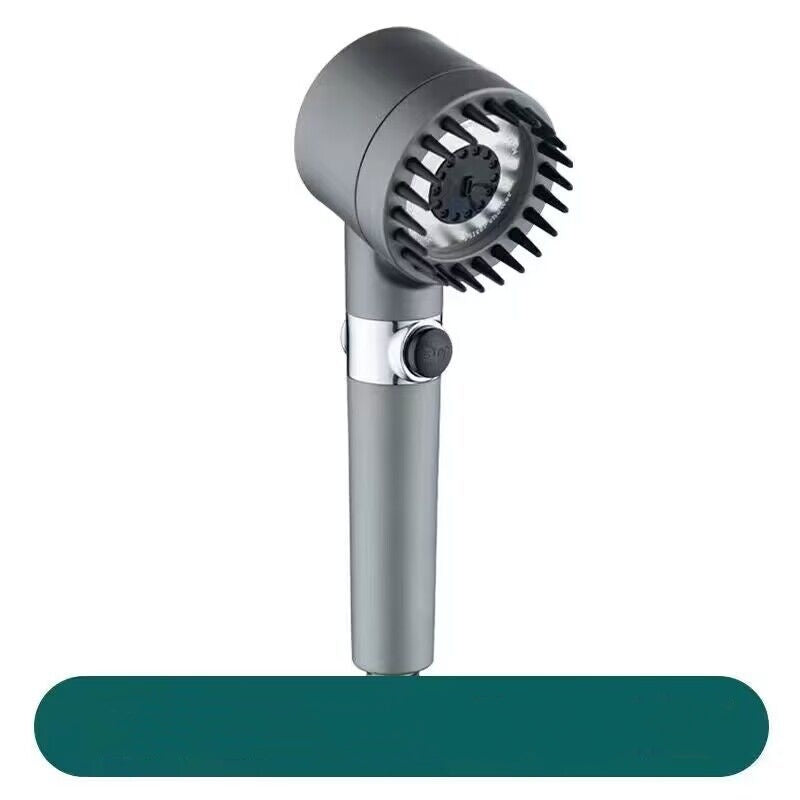 High Pressure Filtered Shower Head with Massage Brush
