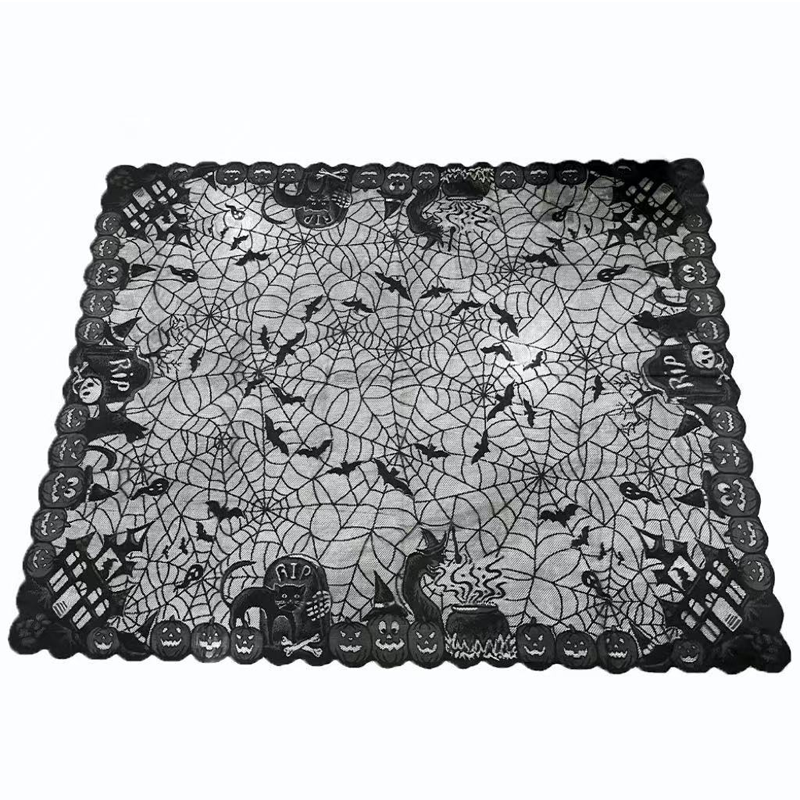 🎃LIMITED-TIME 50% OFF! ⏰Spooky Halloween Patterns Tablecloth and Placemats Set