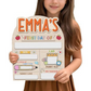 Wooden First Day of School Sign