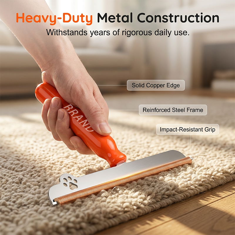 🐶 Summer Shedding? This Metal-Edge Hair Remover Lifts Embedded Fur Instantly. 50% Off. UK Stock