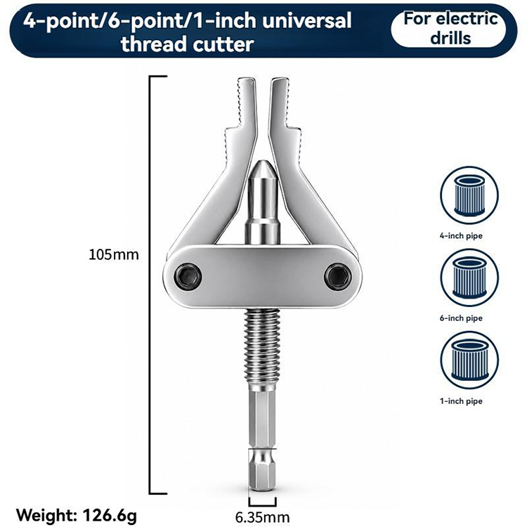 🔧🔩 Universal Broken Pipe Extractor – 50% OFF! Fits 1/2", 3/4", 1" pipes, dual drive, 3-18mm range – remove broken threads fast. 🔥💪