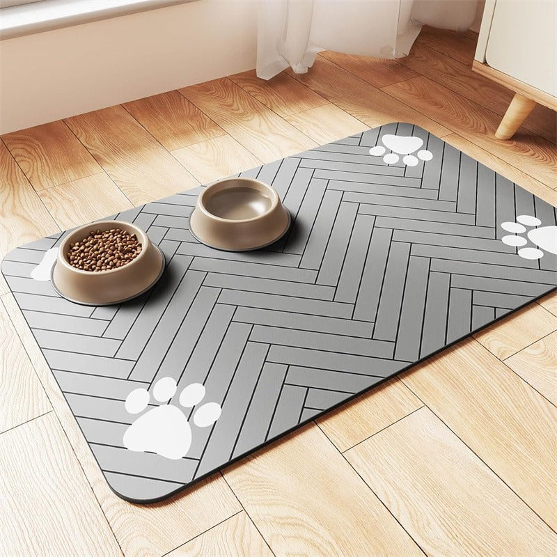 Easy-Clean Pet Feeding Mat