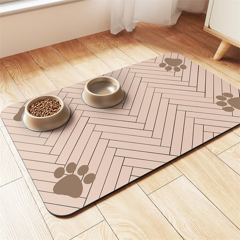 Easy-Clean Pet Feeding Mat