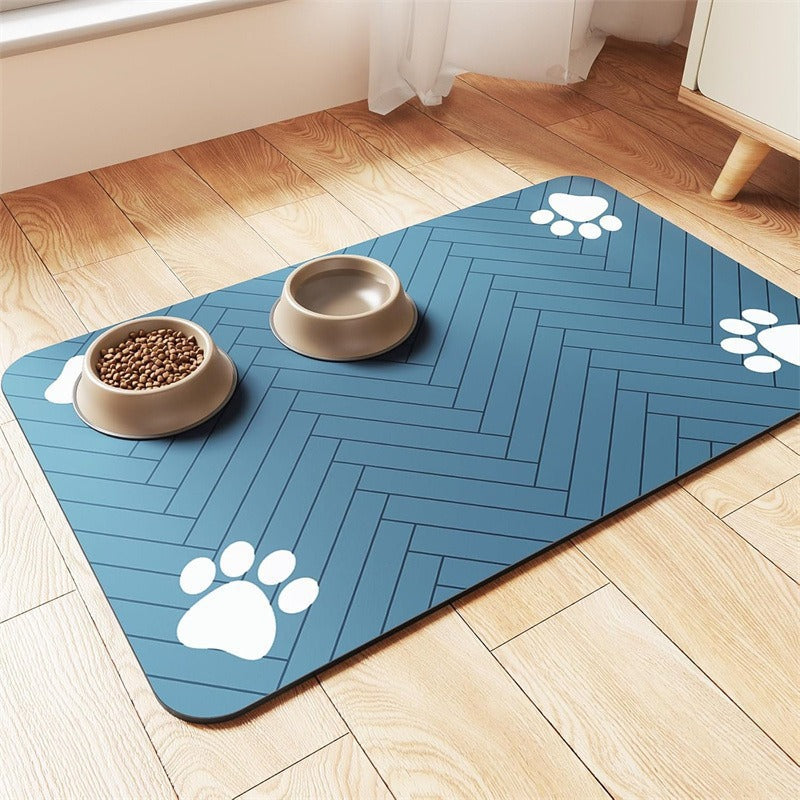 Easy-Clean Pet Feeding Mat