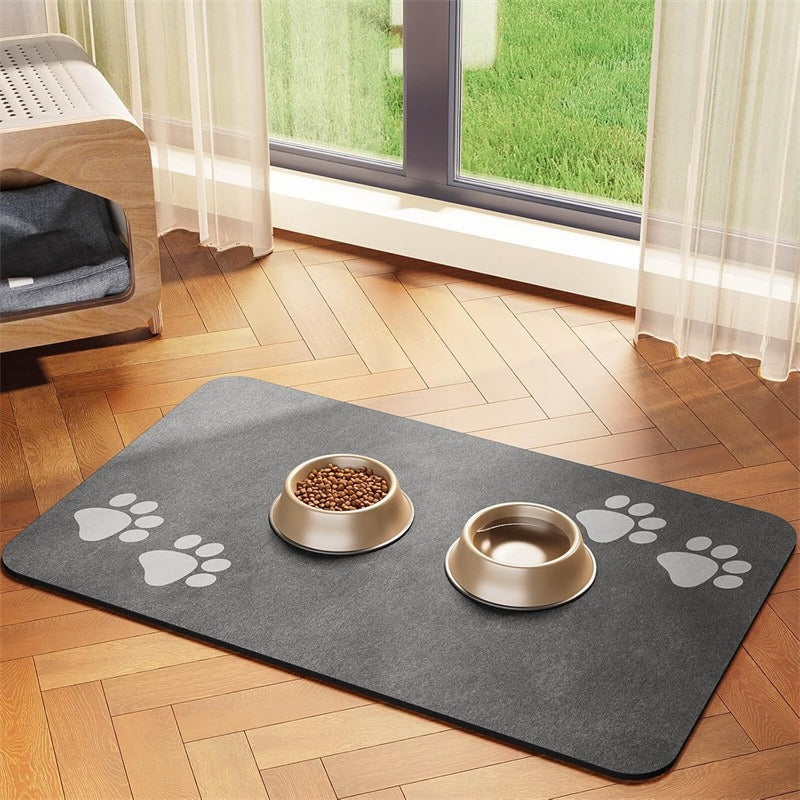 Easy-Clean Pet Feeding Mat
