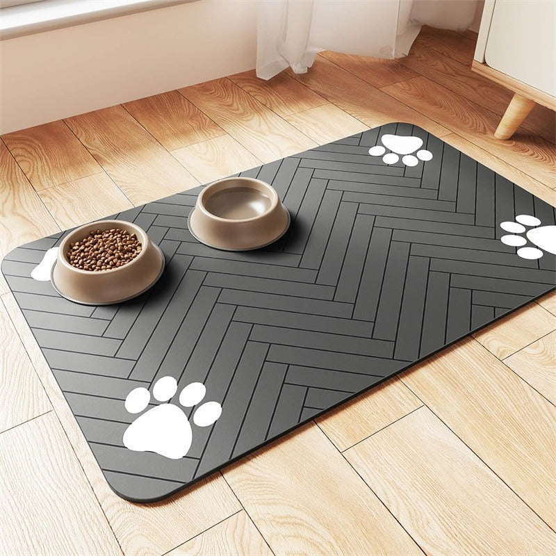 Easy-Clean Pet Feeding Mat
