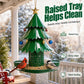 🎄 Festive Tree Bird Feeder – Metal Hanging Christmas Feeder for Garden Birds, Rust-Resistant with 360° Perch 🐦✨