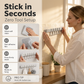 No-Drill Wall-Mounted Kitchen Hook Rack