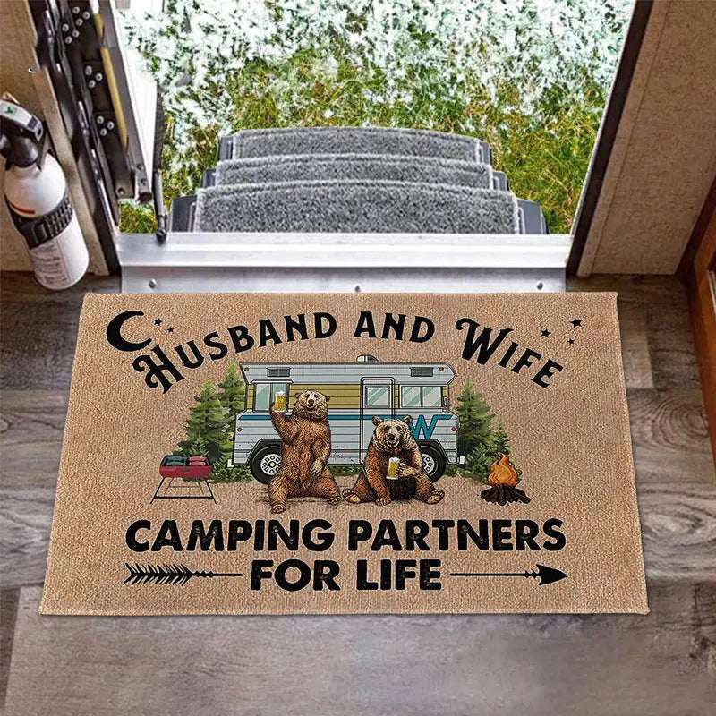 🏠 50% OFF! 😄 Funny Text Welcome Doormat – Cute print & anti-slip ✨