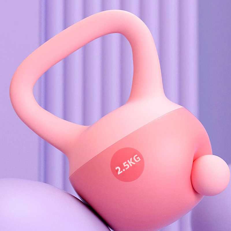 PVC Coated Kettlebell for Home Gym