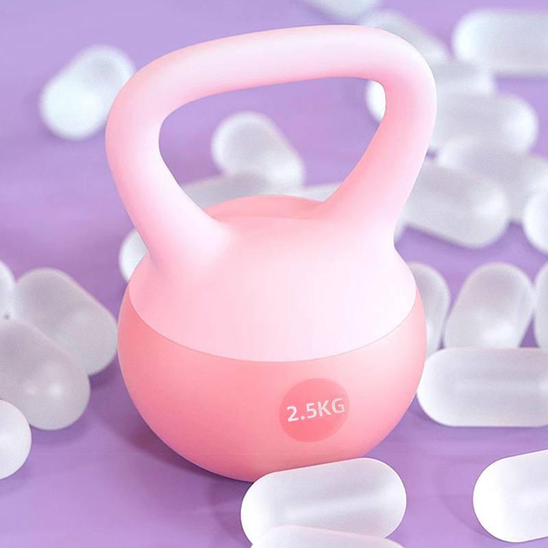 PVC Coated Kettlebell for Home Gym