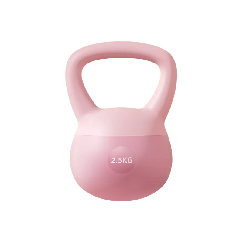 PVC Coated Kettlebell for Home Gym