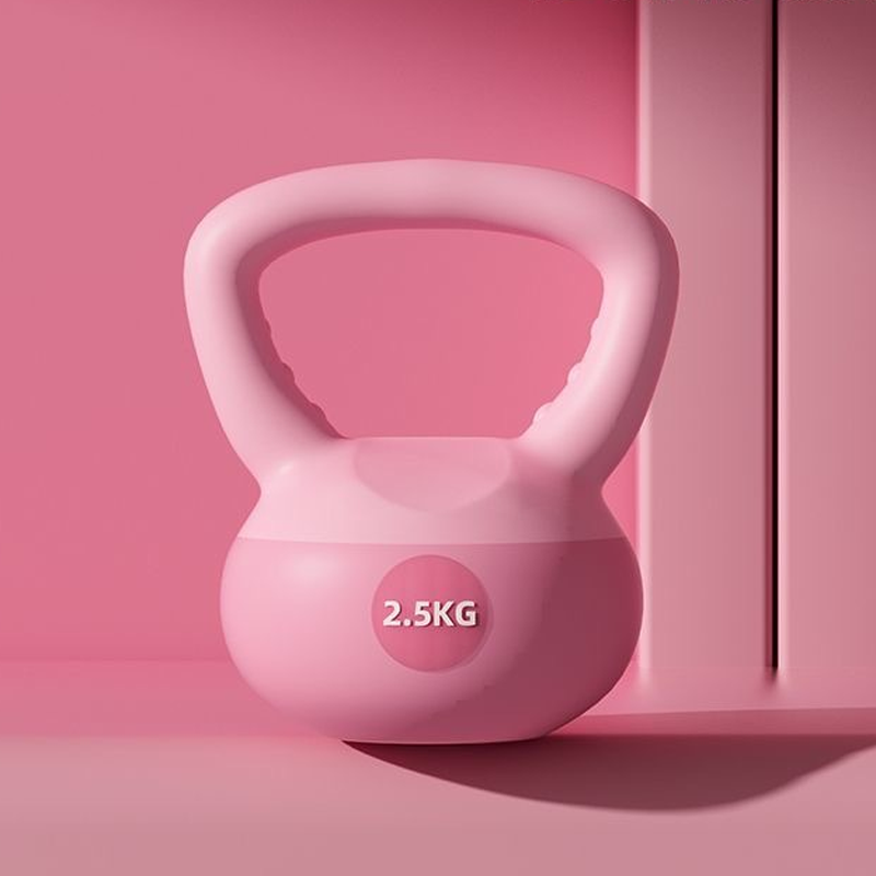PVC Coated Kettlebell for Home Gym