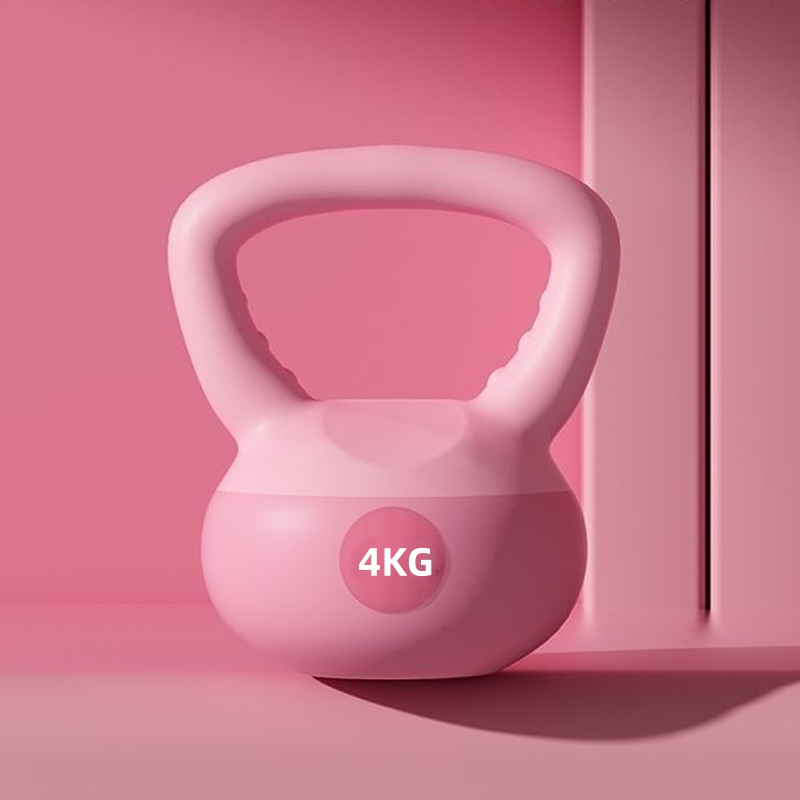 PVC Coated Kettlebell for Home Gym