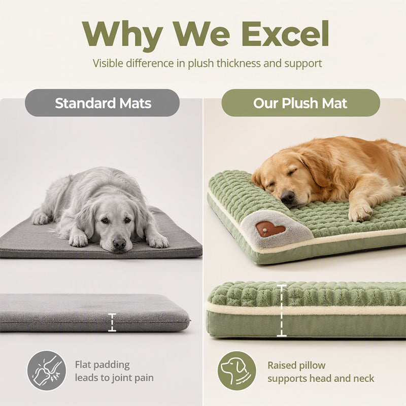 🛌 Premium Plush Pet Sleeping Mat ☁️