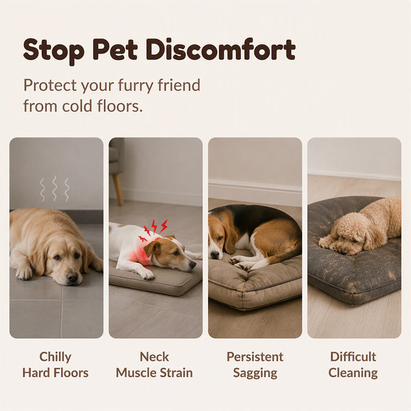 🛌 Premium Plush Pet Sleeping Mat ☁️