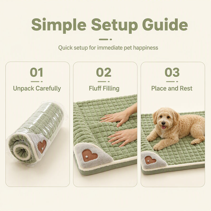 🛌 Premium Plush Pet Sleeping Mat ☁️