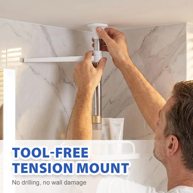 Adjustable Telescopic Corner Shower Caddy