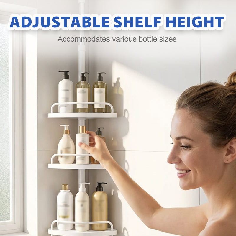 Adjustable Telescopic Corner Shower Caddy