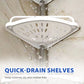 Adjustable Telescopic Corner Shower Caddy