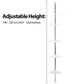 Adjustable Telescopic Corner Shower Caddy