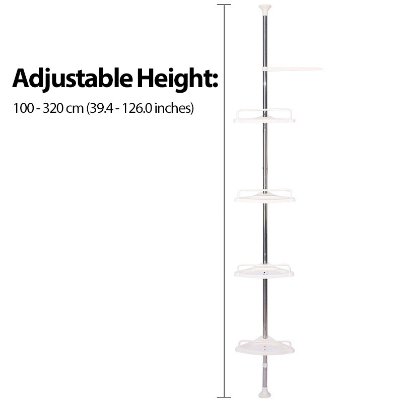 Adjustable Telescopic Corner Shower Caddy