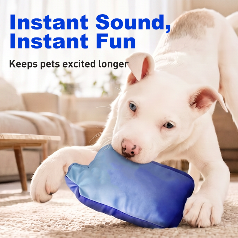 🐶Dog Squeaky Sound Toy, Pet Interactive Chew Vape Chew Toy, Multiple Colors Available, Contains Noise Paper, Durable, Soft and Safe Toy, Suitable for All Breeds
