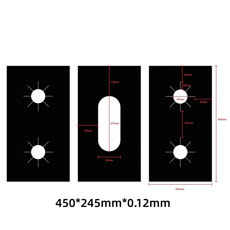 Reusable Gas Stove Burner Protectors
