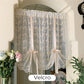 🌸Embroidered Floral Tie-Up Sheer Curtain