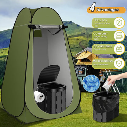 Portable Outdoor Pop-Up Privacy Tent