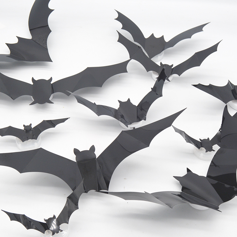 🦇 3D Bat LED Wall Light Decor 💡