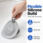 Silicone Floor Drain Cover Hair Catcher for Bathroom & Kitchen