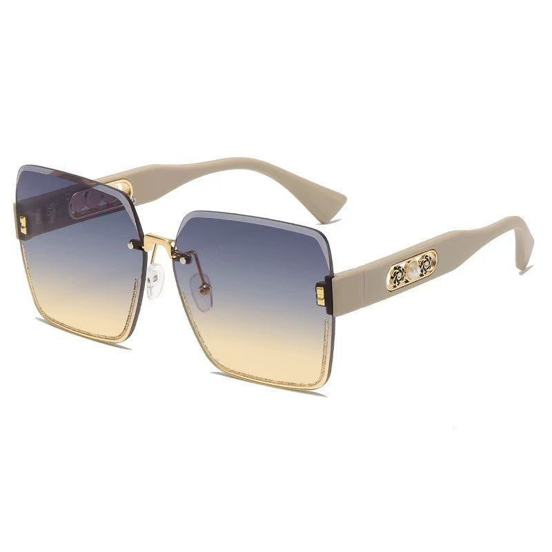 📢📢50% OFF !! ⏰Rimless Square Sunglasses