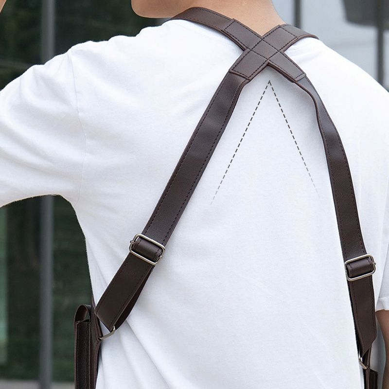 🎒 Men's Anti-Theft Multi-Pocket Double-shoulder Tactical Bag