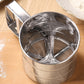 2-Cup Stainless Steel Flour Sifter for Baking
