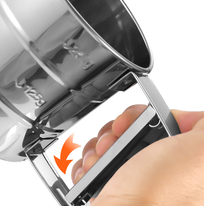 2-Cup Stainless Steel Flour Sifter for Baking