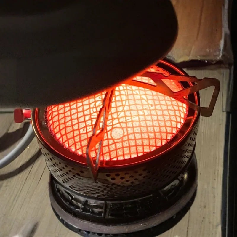 🔥🏕️ Portable Foldable Camping Stove Stand